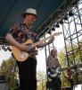 Webb and Tom, pickin' and smilin'